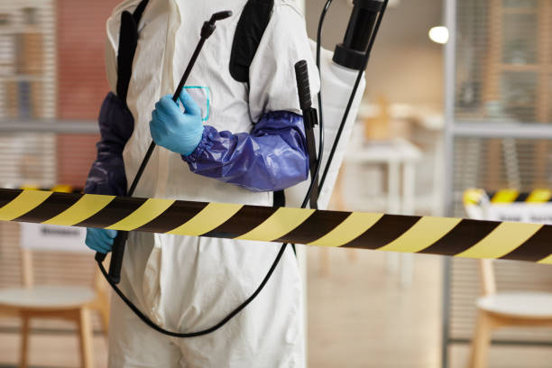 Professional Biohazard technician working in Westville, IN
